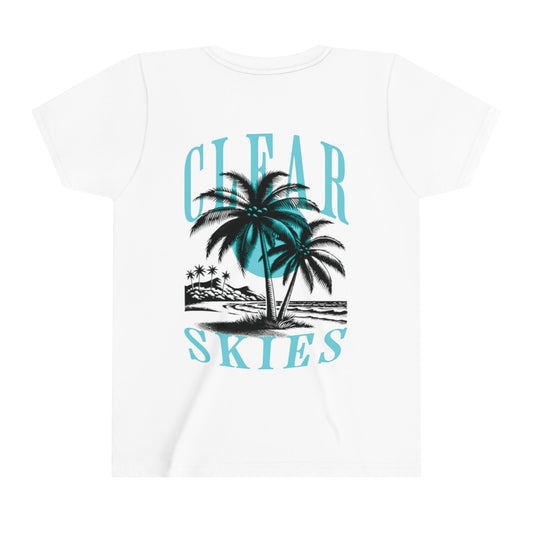Youth Clear Skies Light Blue Tee