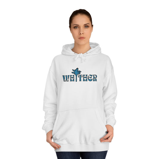 Whither Summer Blue Hoodie
